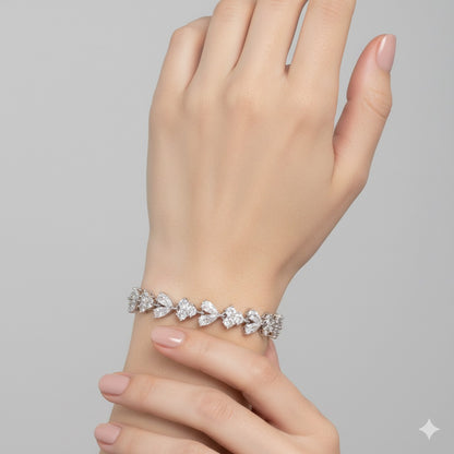 Celeste Butterfly Crystal Bracelet