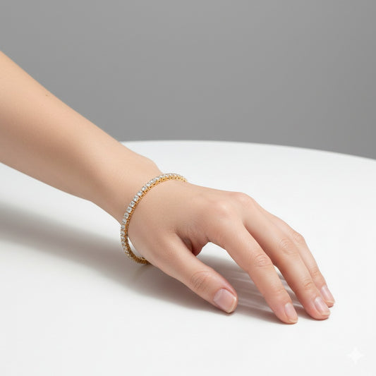 Luna Royale Gold Sparkle Bracelet