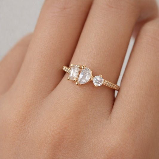 Trinity Spark Open Ring